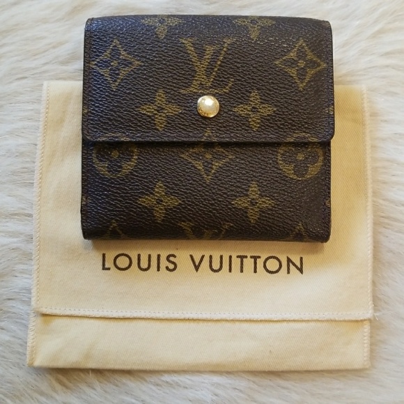 Louis Vuitton Handbags - Louis Vuitton Brown Mongram Canvas Elise Wallet